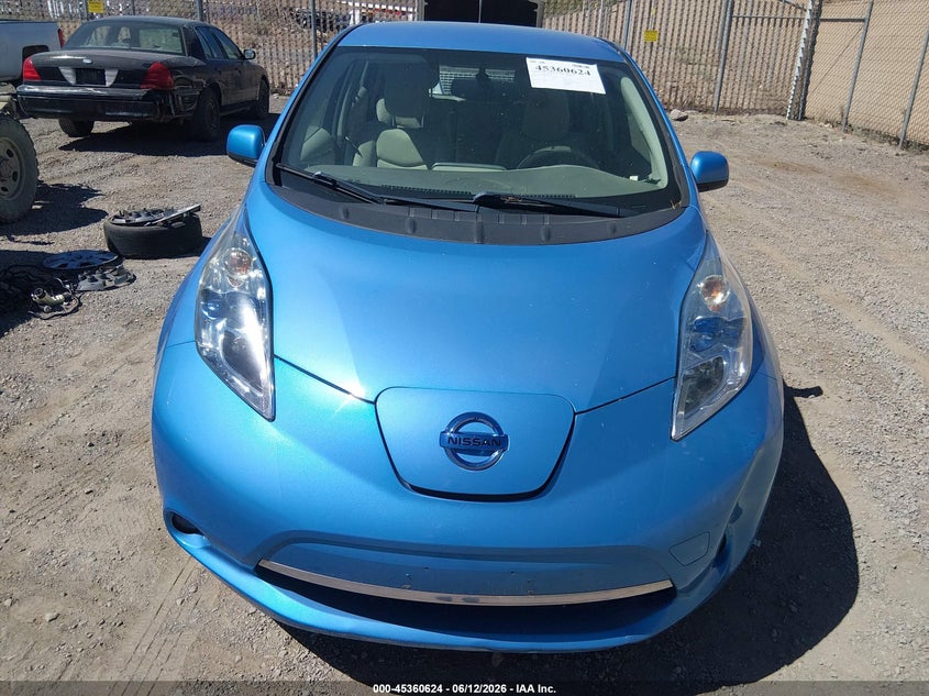 2011 Nissan Leaf Sl VIN: JN1AZ0CP4BT000204 Lot: 45360624