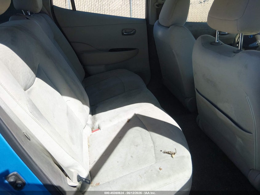 2011 Nissan Leaf Sl VIN: JN1AZ0CP4BT000204 Lot: 45360624