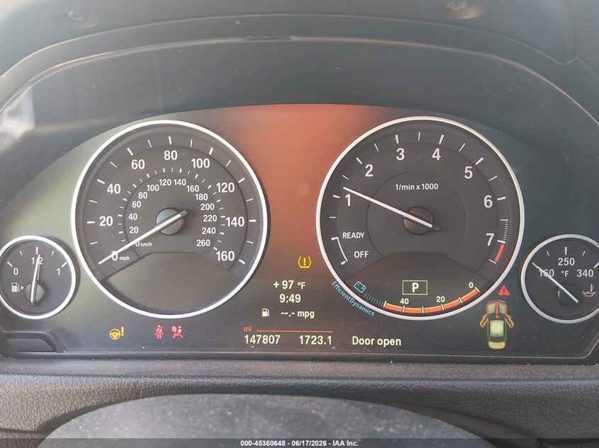 2014 BMW 328I auction photo 7