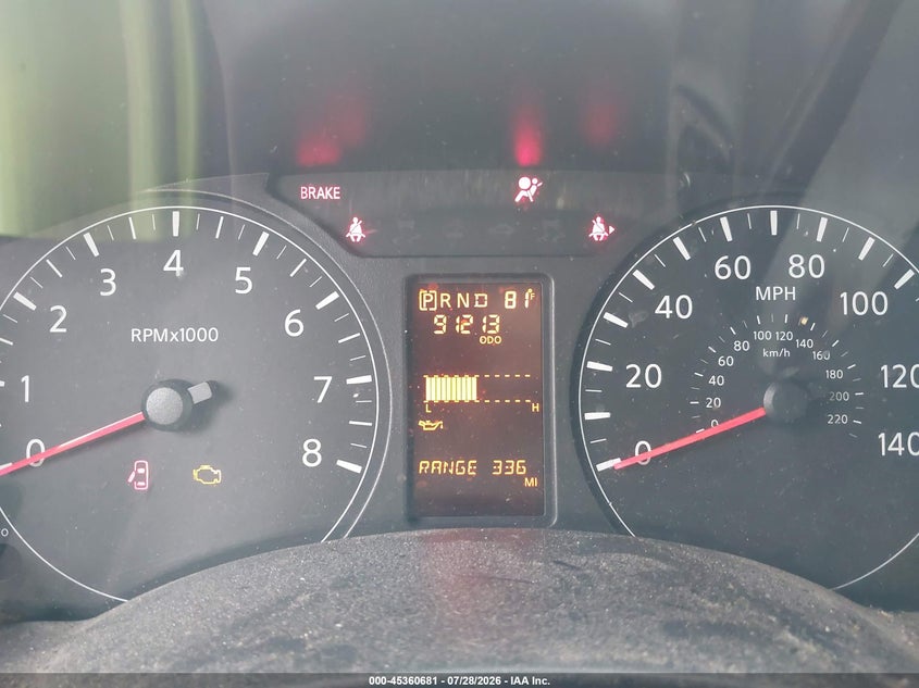 2020 NISSAN NV CARGO NV3500 HD auction photo 7