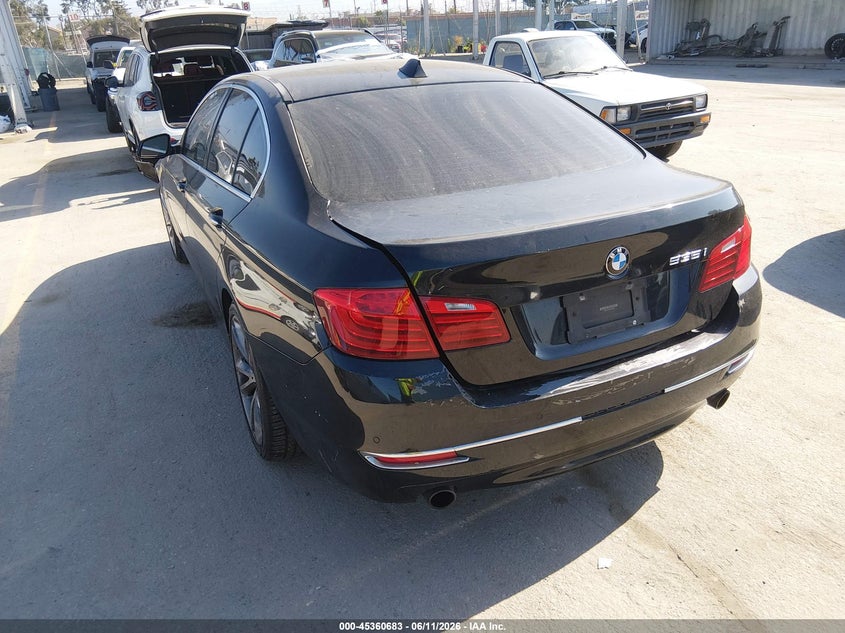 Vin: wba5b1c55ed478053, lot: 45858644, bmw 535i 20143