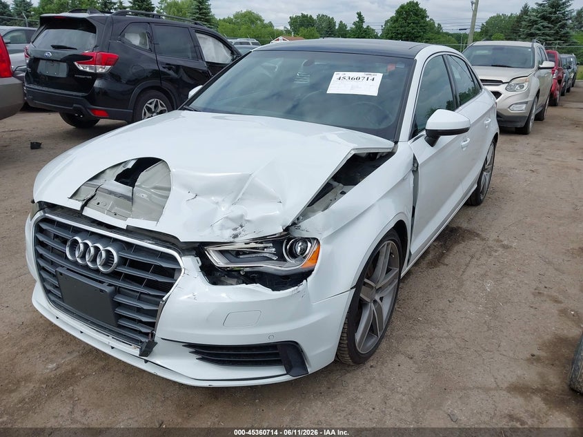 2016 Audi A3 1.8T Premium VIN: WAUC7GFF0G1020733 Lot: 45360714