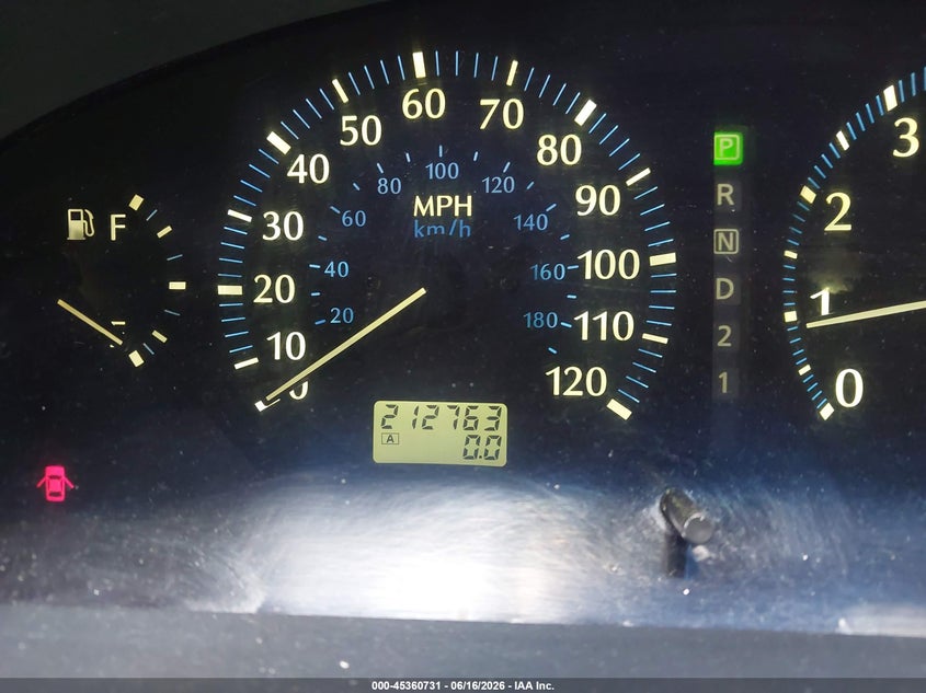2001 INFINITI QX4 auction photo 7