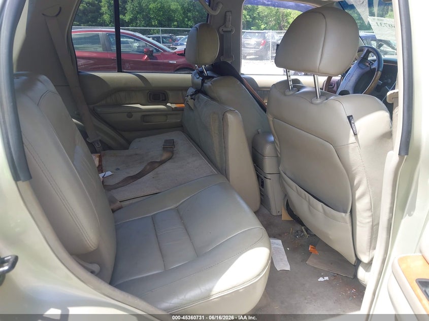 2001 INFINITI QX4 auction photo 8