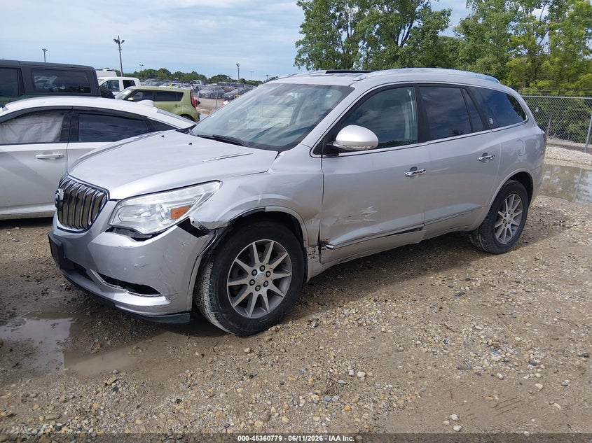 Vin: 5gakrbkd7hj313712, lot: 45858740, buick enclave leather 20172