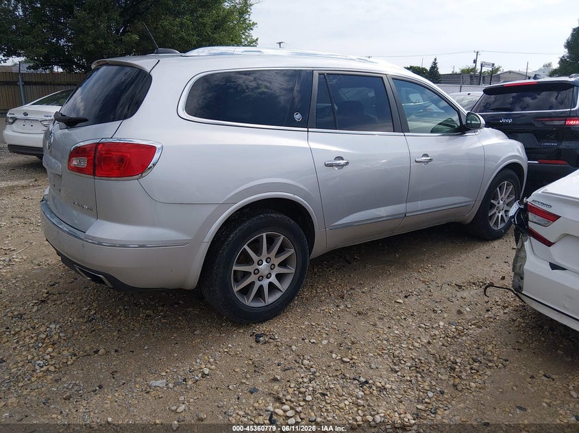 Vin: 5gakrbkd7hj313712, lot: 45858740, buick enclave leather 20174
