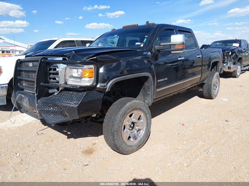 Vin: 1gt12te86gf158378, lot: 45858759, gmc sierra 2500hd slt 20162