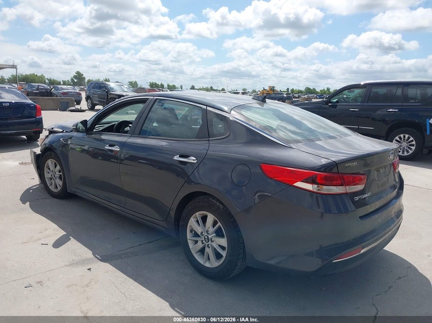 Vin: knagt4l36h5149981, lot: 45858791, kia optima lx 20173