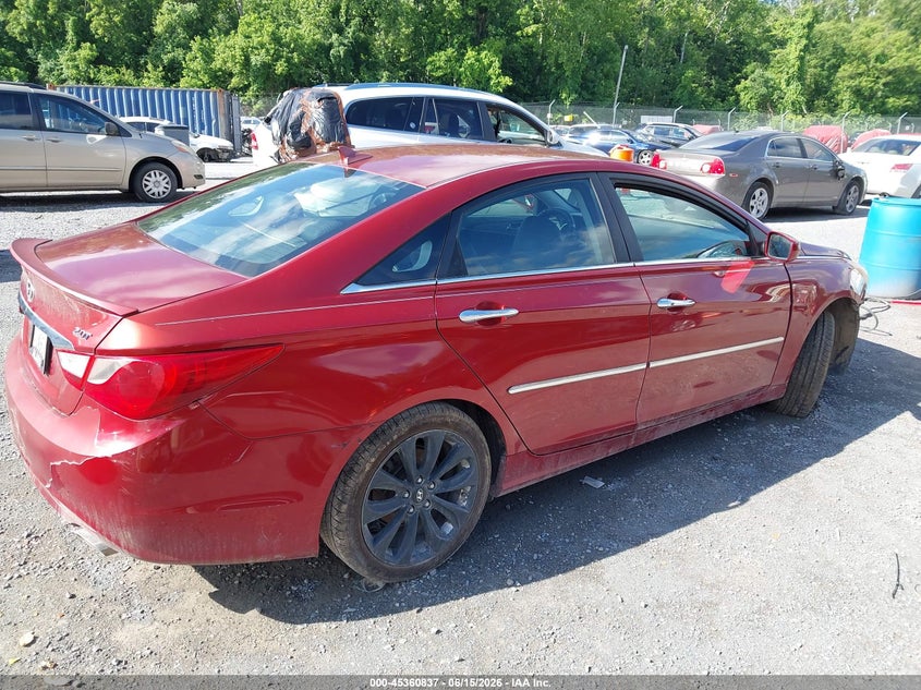 2011 HYUNDAI SONATA auction photo 4