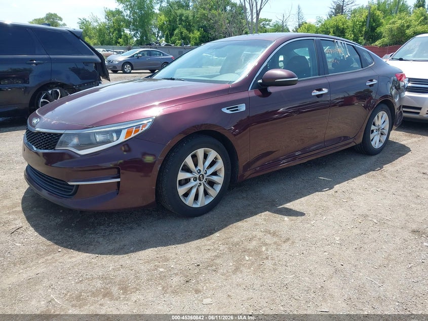 2016 KIA OPTIMA auction photo 2