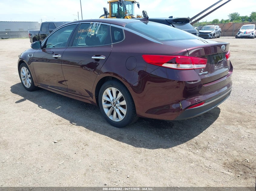 2016 KIA OPTIMA auction photo 3