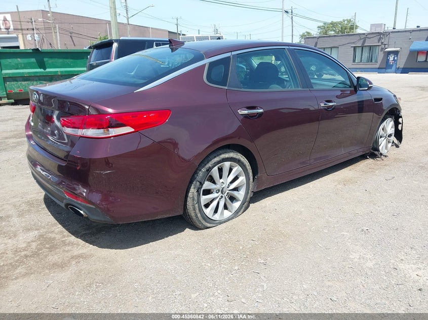 2016 KIA OPTIMA auction photo 4