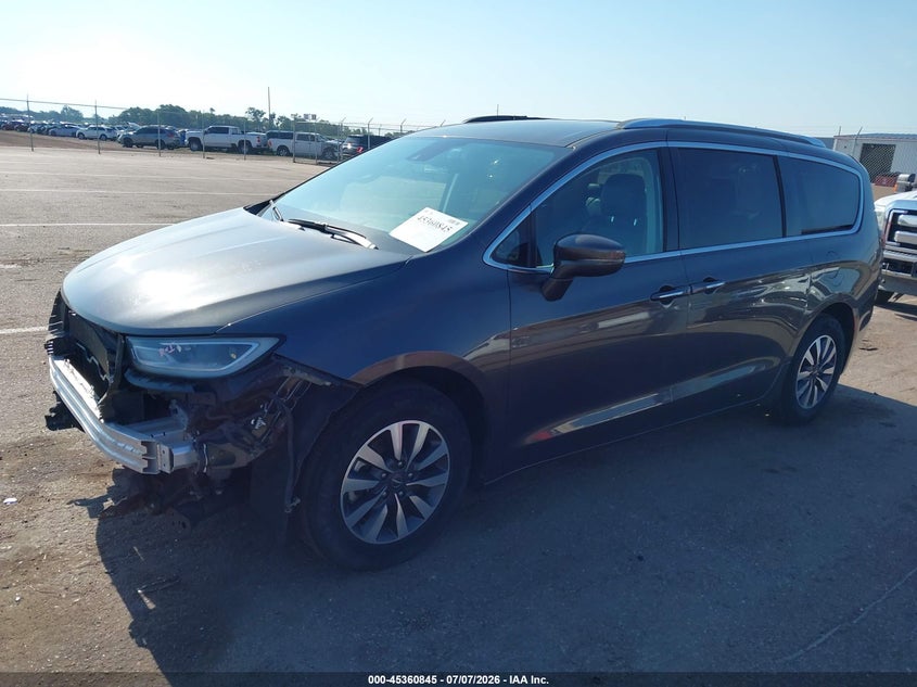 Vin: 2c4rc1bgxmr509149, lot: 45858805, chrysler pacifica touring l 20212