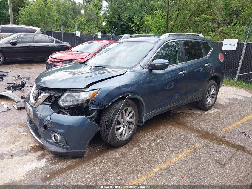 2014 NISSAN ROGUE auction photo 2