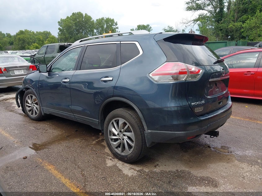 2014 NISSAN ROGUE auction photo 3