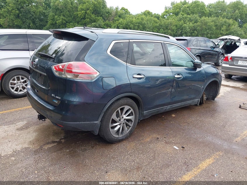 2014 NISSAN ROGUE auction photo 4