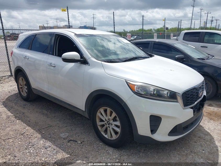 Vin: 5xypg4a51kg443220, lot: 45858820, kia sorento 3.3l lx 2019 img_1