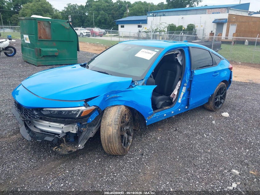 2025 HONDA CIVIC SEDAN auction photo 2