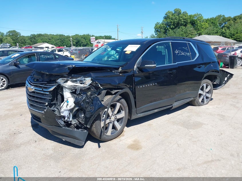 2021 CHEVROLET TRAVERSE auction photo 2