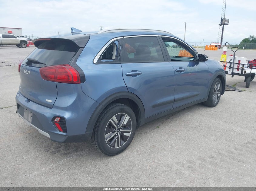 Vin: kndce3lc3n5495682, lot: 45858890, kia niro ex premium 20224