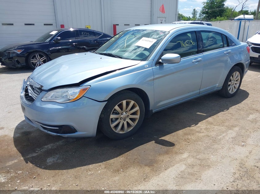 Vin: 1c3ccbbb6cn164167, lot: 45858921, chrysler 200 touring 20122