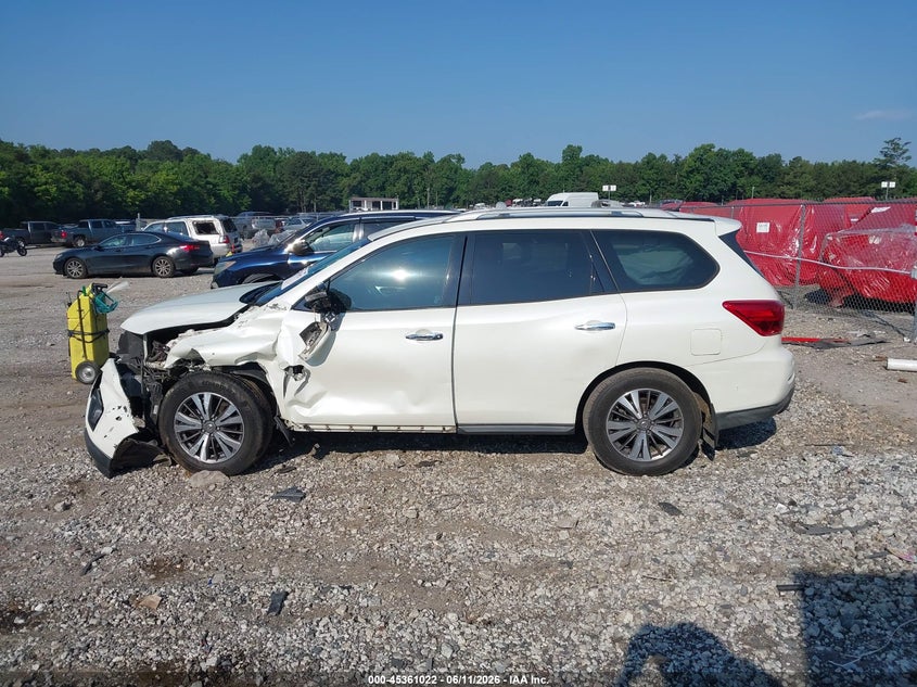 NISSAN PATHFINDER 2017 VIN 5N1DR2MN1HC650048