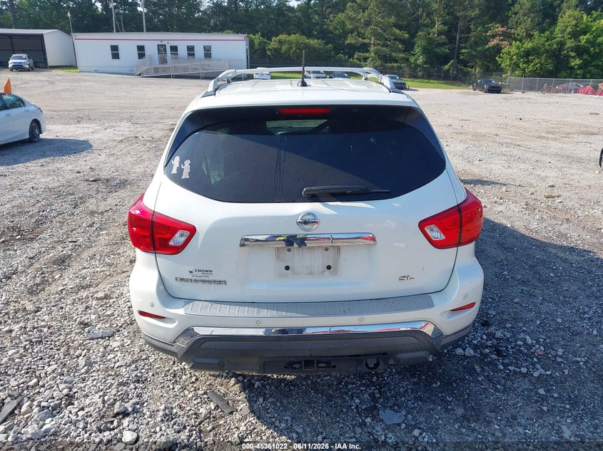 NISSAN PATHFINDER 2017 VIN 5N1DR2MN1HC650048