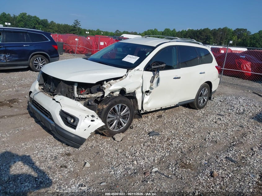 Vin: 5n1dr2mn1hc650048, lot: 45858983, nissan pathfinder sl 20172