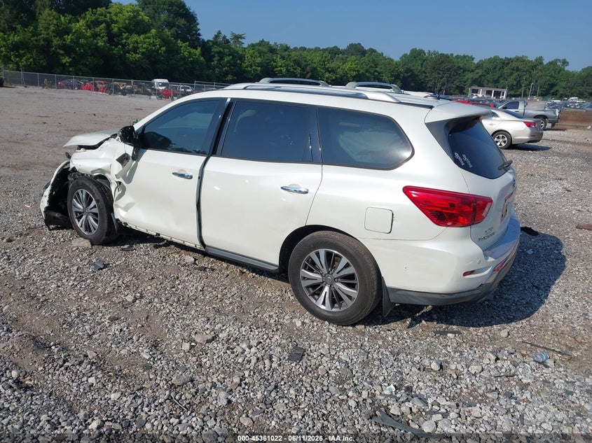 Vin: 5n1dr2mn1hc650048, lot: 45858983, nissan pathfinder sl 20173