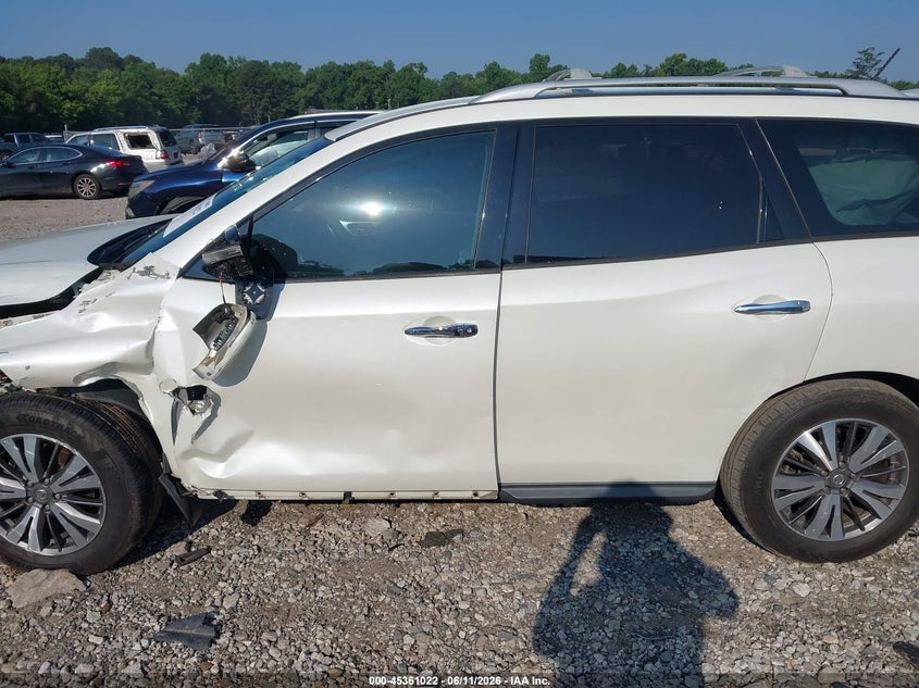 NISSAN PATHFINDER 2017 VIN 5N1DR2MN1HC650048