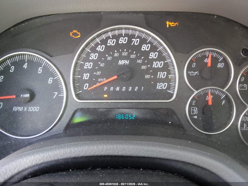 2008 GMC ENVOY SPORT UTILITY VEHICLE 4.2L I-6 DOHC, VVT, 285HP