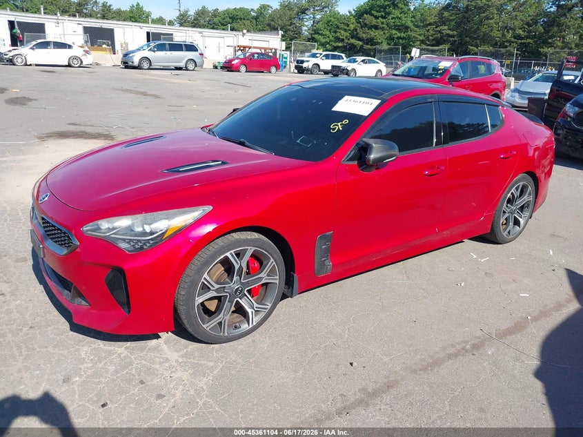 2018 Kia Stinger Gt2 KNAE55LC0J6017385 photo 1