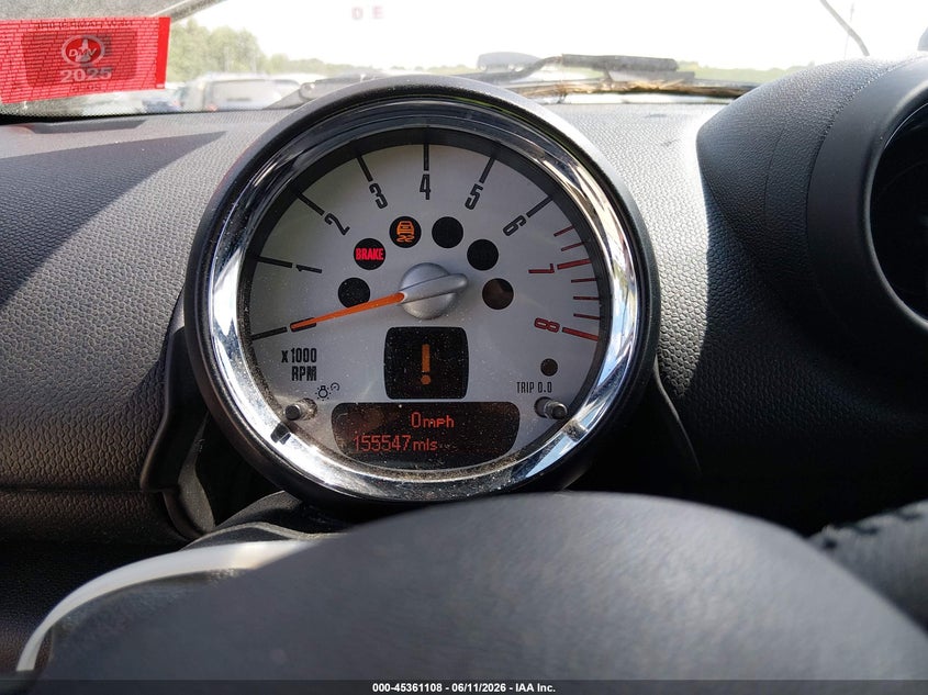 2013 Mini Paceman Cooper S VIN: WMWSS7C54DWN52037 Lot: 45361108