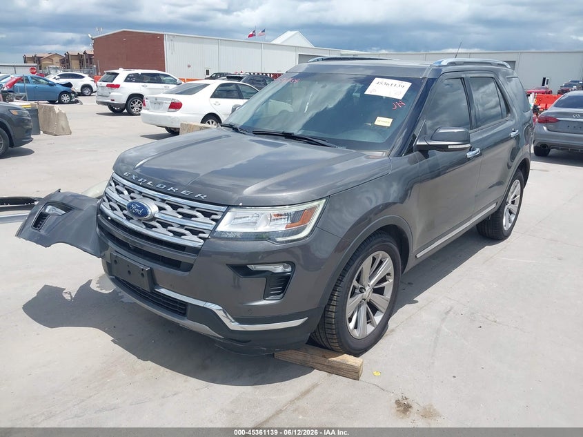 Vin: 1fm5k8f81kgb42925, lot: 45859100, ford explorer limited 20192