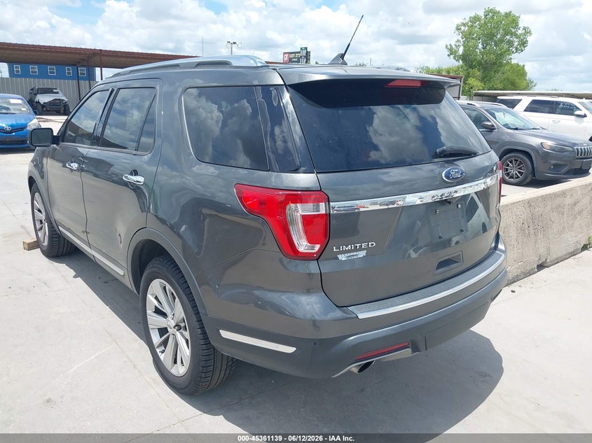 Vin: 1fm5k8f81kgb42925, lot: 45859100, ford explorer limited 20193
