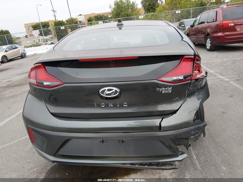 2020 Hyundai Ioniq Hybrid Blue VIN: KMHC65LC7LU234868 Lot: 45361171