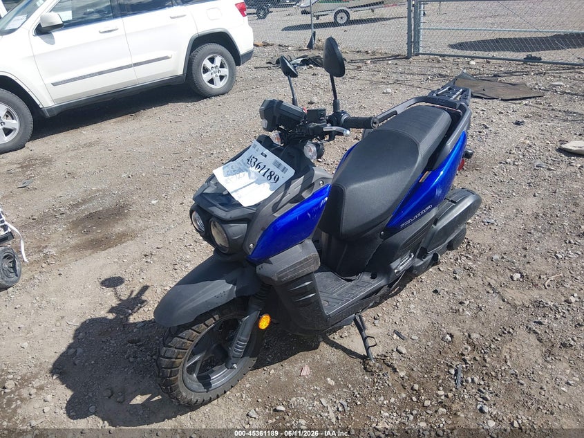 2022 YAMAHA YW125 auction photo 2