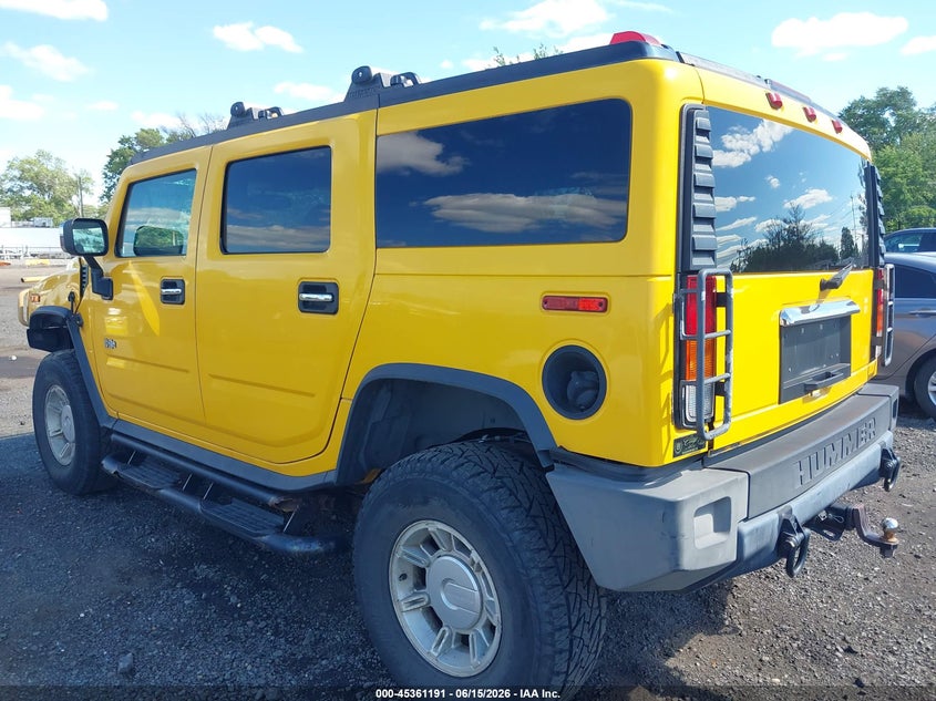 2003 Hummer H2 VIN: 5GRGN23U03H108035 Lot: 45361191