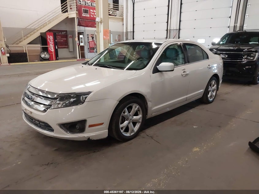 Vin: 3fahp0ja5cr187168, lot: 45859158, ford fusion sel 20122