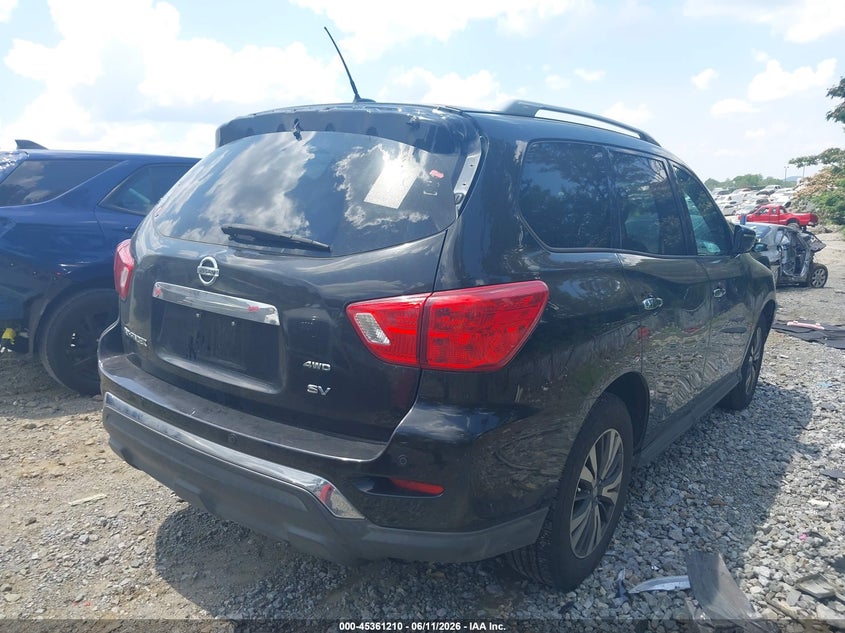 2017 NISSAN PATHFINDER auction photo 4