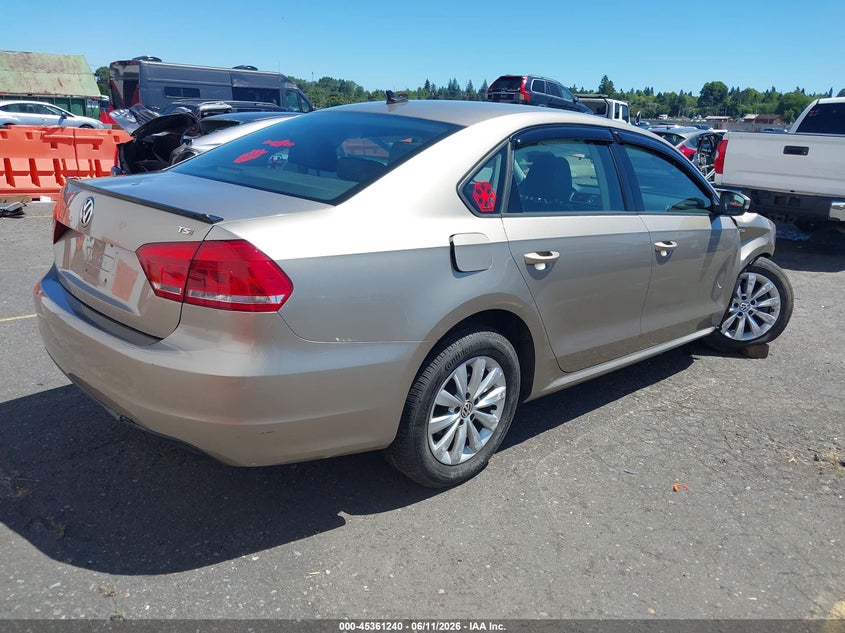 2015 VOLKSWAGEN PASSAT auction photo 4