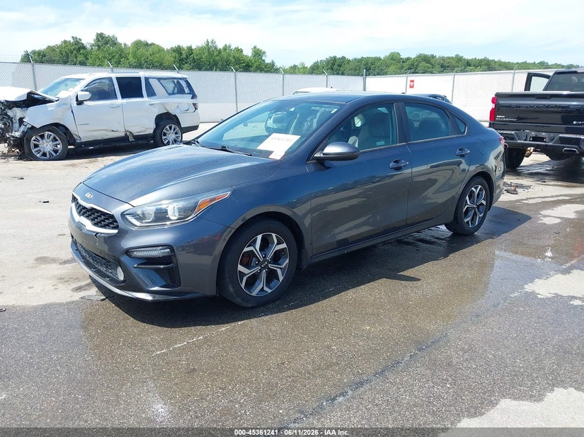 2019 KIA FORTE SEDAN 2.0L I-4 DOHC, VVT, 147HP
