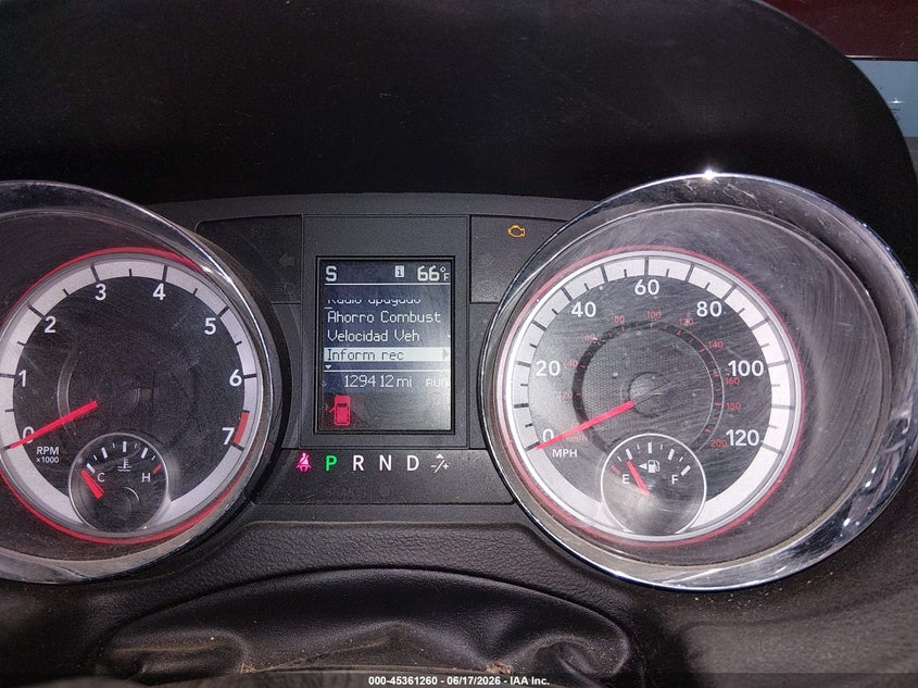 DODGE GRAND CARAVAN 2019 VIN 2C4RDGEG3KR640710