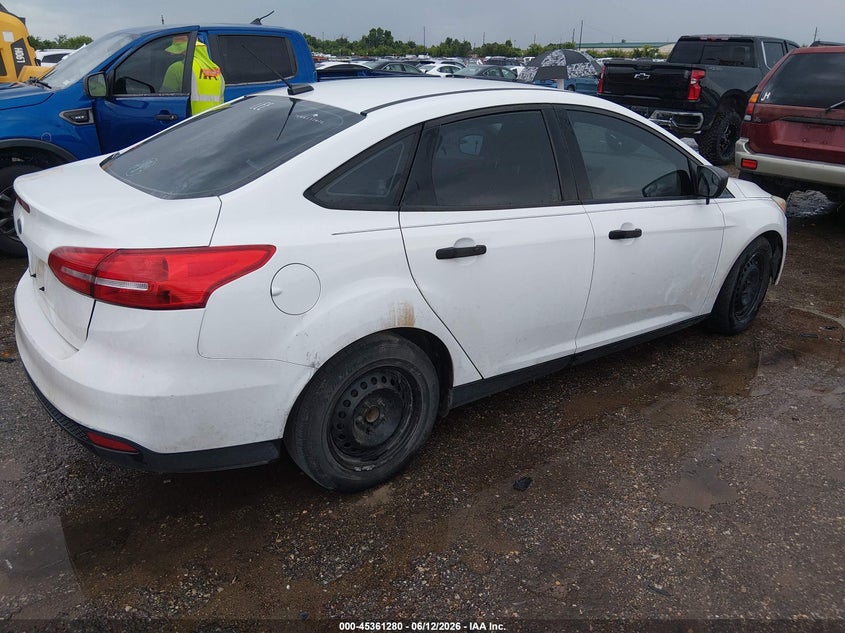 Vin: 1fadp3e2xhl205110, lot: 45859241, ford focus s 20174