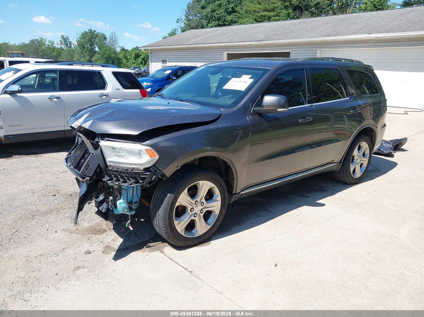 Vin: 1c4rdjdg0ec477414, lot: 45859247, dodge durango limited 20142