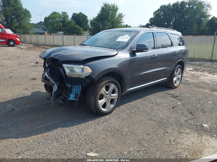 Vin: 1c4rdjdg0ec477414, lot: 45859247, dodge durango limited 20142