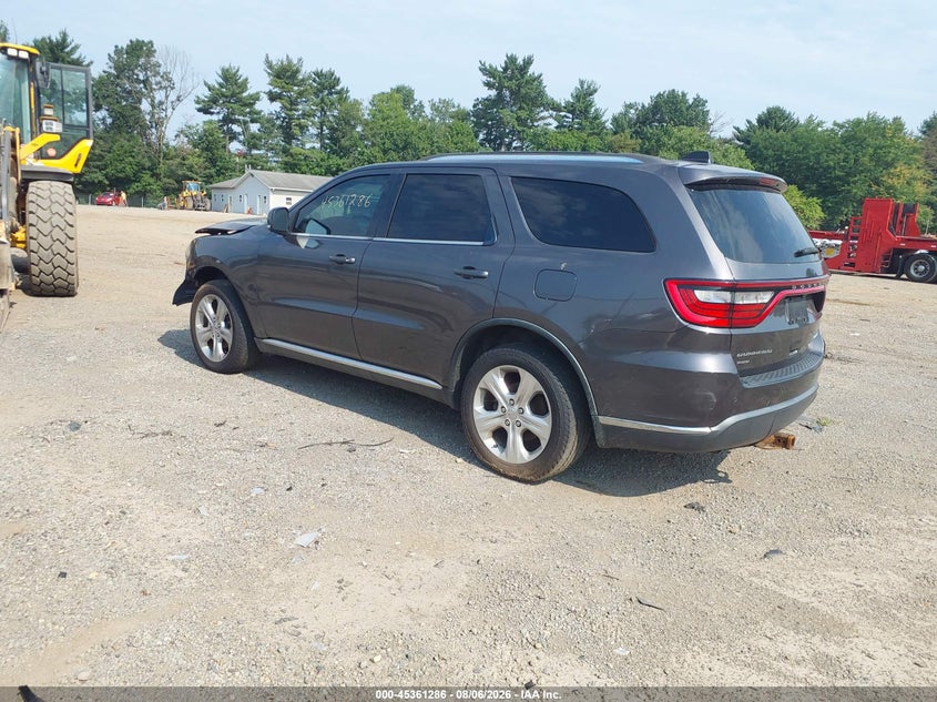 Vin: 1c4rdjdg0ec477414, lot: 45859247, dodge durango limited 20143