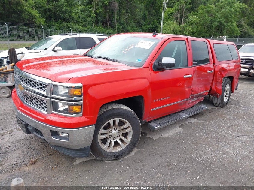 Vin: 3gcukrec2eg337484, lot: 45859281, chevrolet silverado 1500 lt 20142