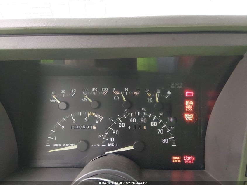 1992 CHEVROLET BLAZER auction photo 7