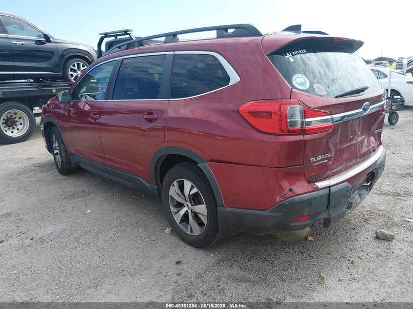 Vin: 4s4wmafd6l3416499, lot: 45859345, subaru ascent premium 20203